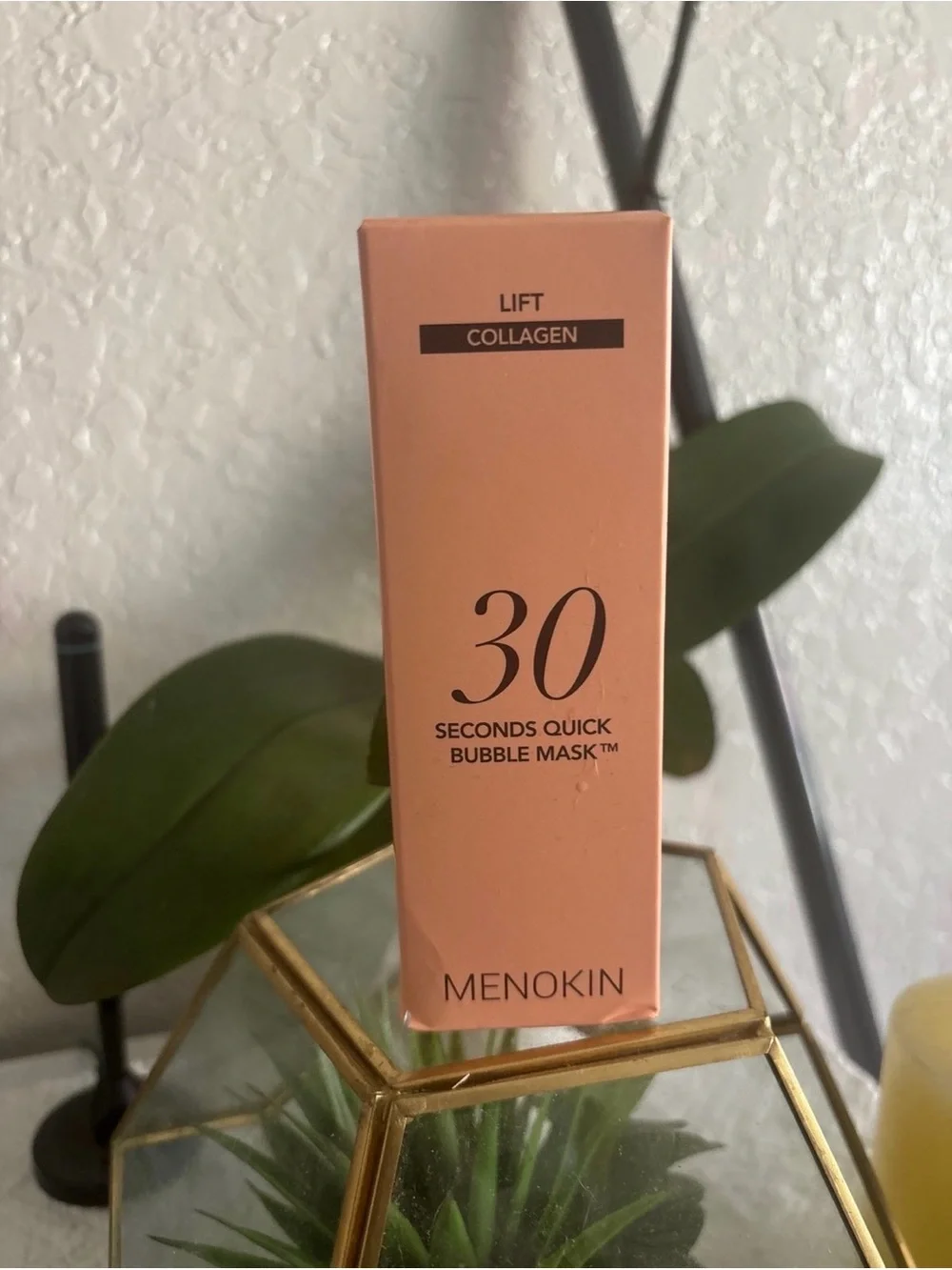 MENOKIN 30 Seconds Quick Bubble Mask Lift Collagen 95ml Korean Skincare New